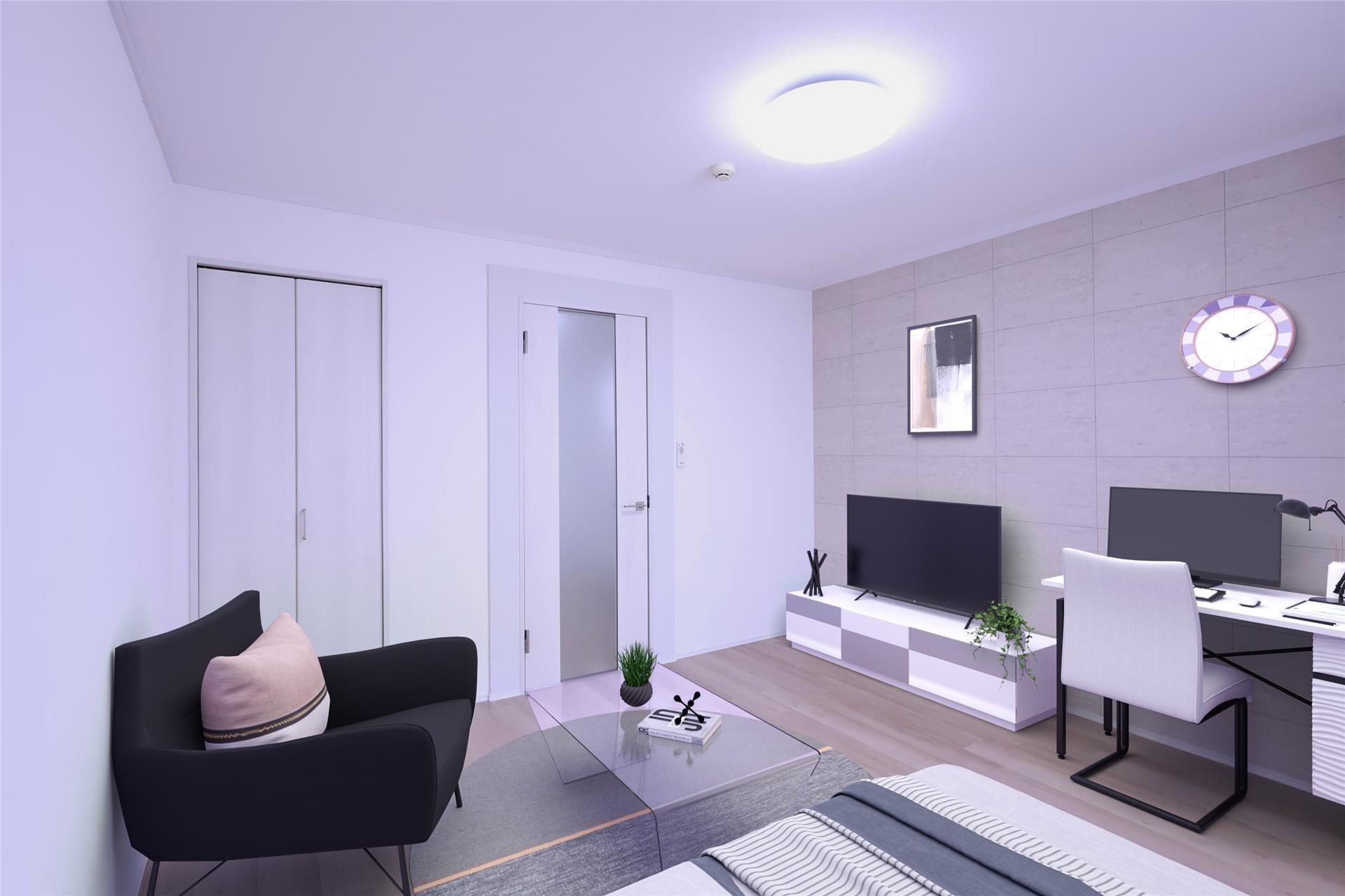 居室・リビング　家具・家電はイメージです