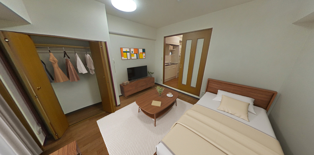 居室・リビング　家具はＣＧです