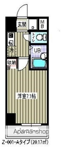 プライムアーバン住吉の間取り写真