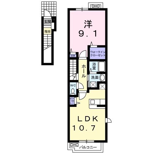 シーサイドナカノの間取り