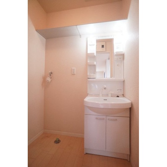 洗面設備　シャンプードレッサー、室内洗濯機置き場あり