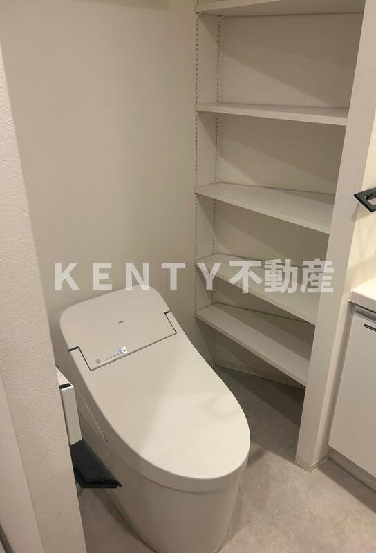 トイレ　ゆったりとした空間のトイレです