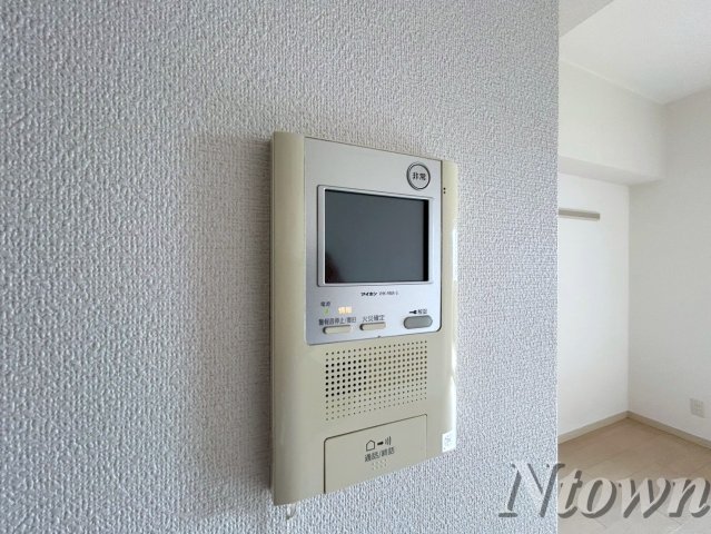 セキュリティ　モニター付きインターフォンです