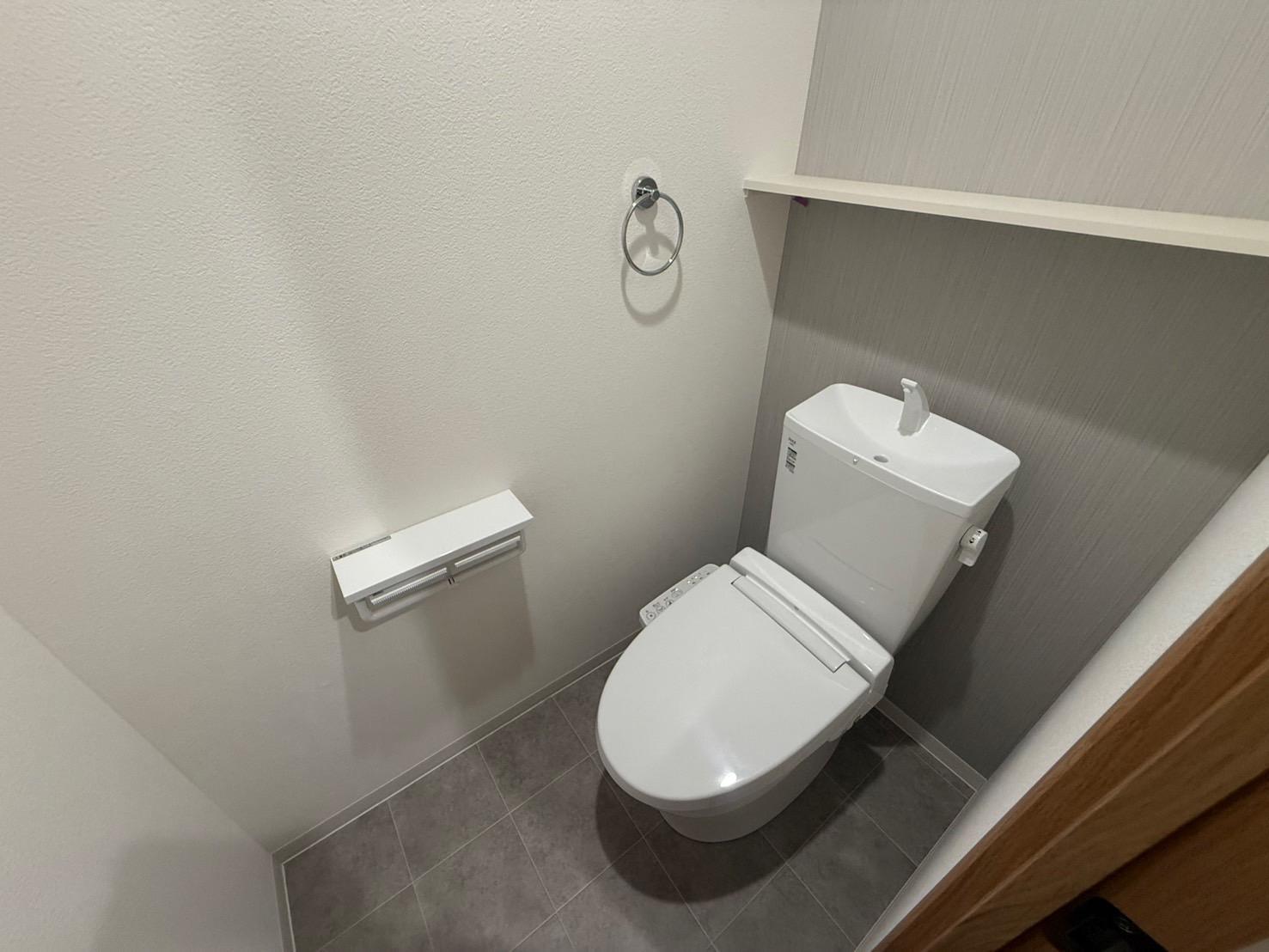 トイレ　ウォシュレット付きのトイレです