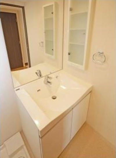 洗面設備　※別部屋の参考写真です。
