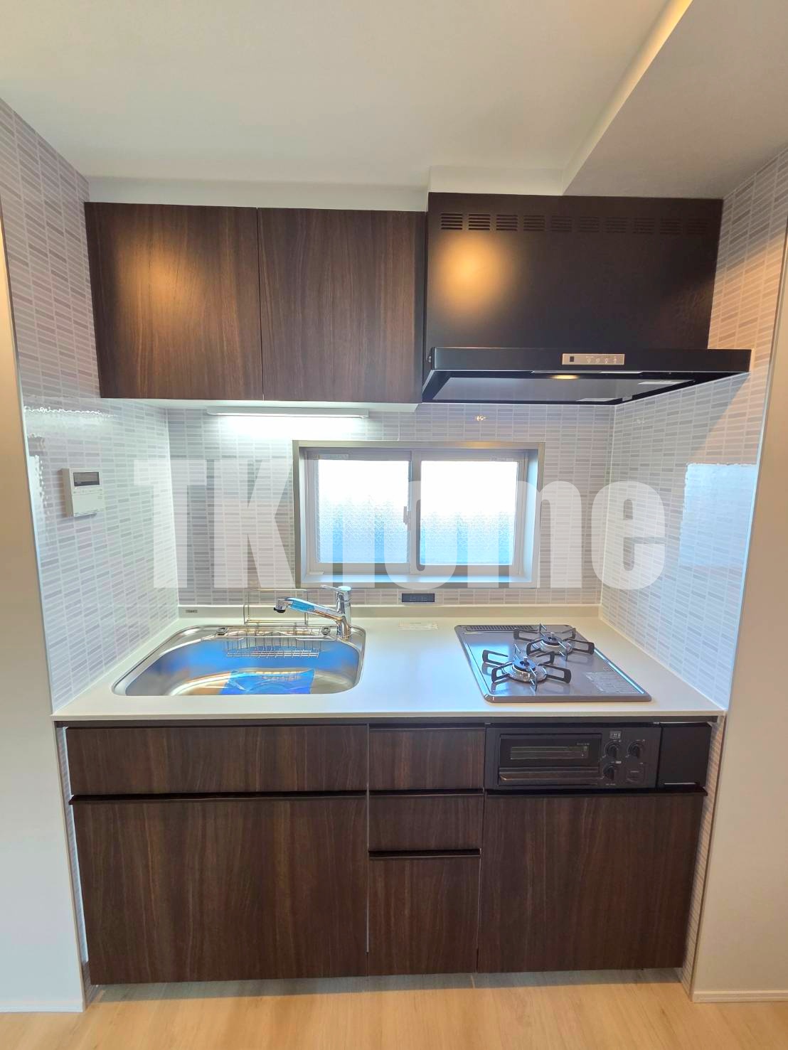 キッチン　3口ガスシステムキッチン