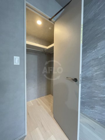 収納　リンクハウス難波元町　ウォークインクローゼット