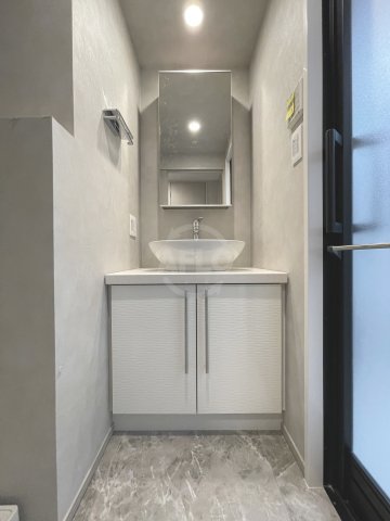 洗面設備　リンクハウス難波元町　独立洗面台