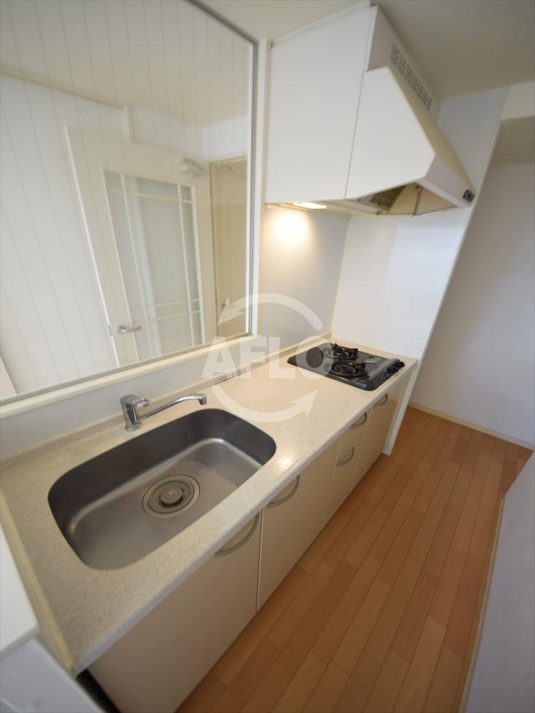 キッチン　CITY SPIRE幸町　ガス2口コンロシステムキッチン