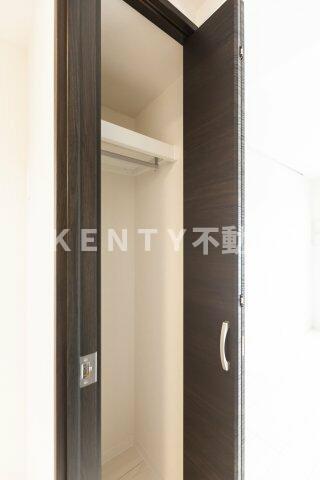 収納　十分な収納スペースがあります