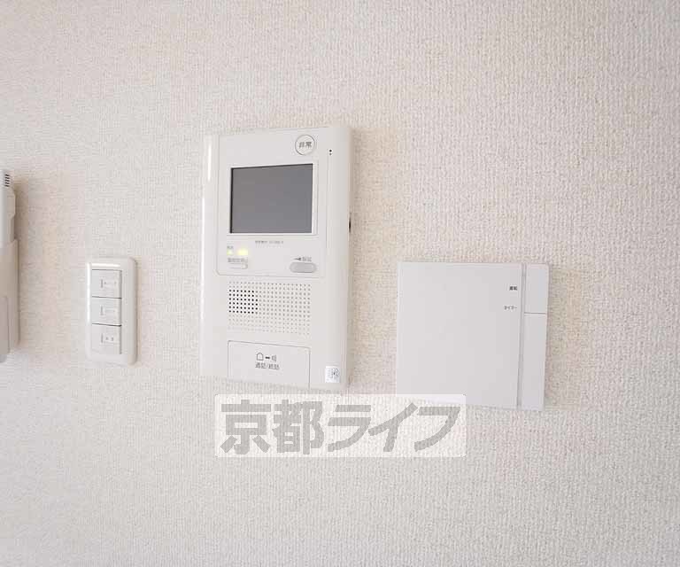 セキュリティ　来客もチェックできて、セキュリティー万全。