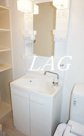 洗面設備　洗面台です。