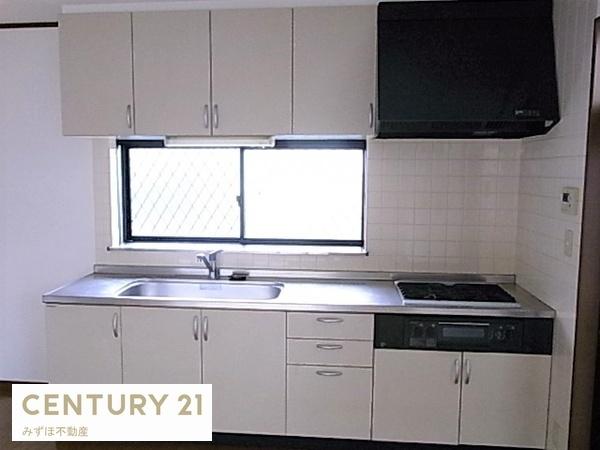 キッチン　お料理捗る3口コンロ☆