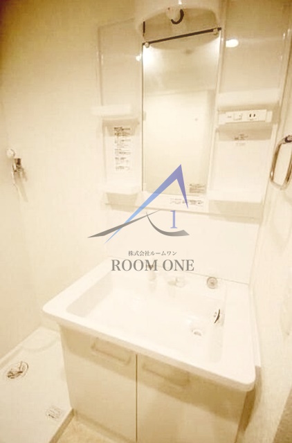 洗面設備　洗面台です。