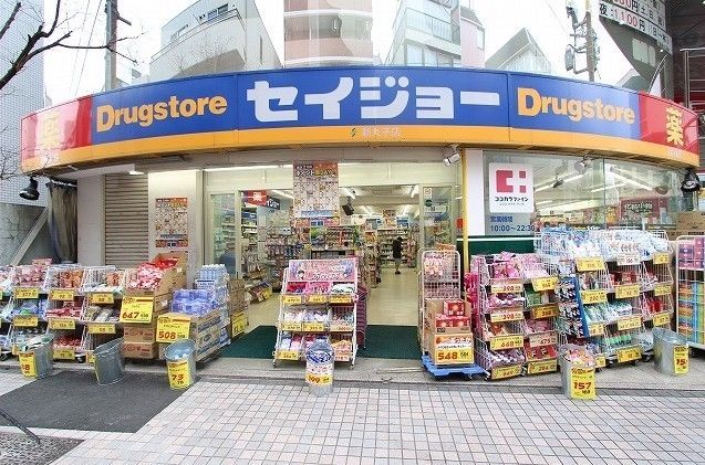 ドラックストア　くすりセイジョー新丸子店（ドラッグストア）まで390m