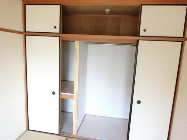 収納　たっぷり収納できる押入れ！