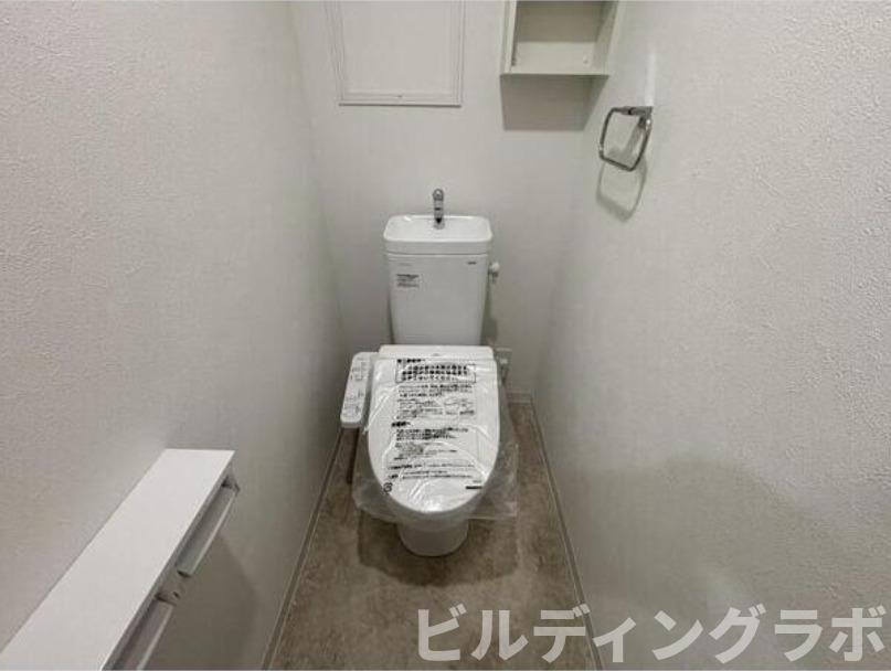 トイレ　新築時撮影の為現況を優先いたします。
