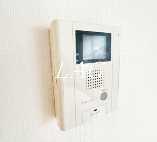 セキュリティ　モニター付きインターホンです。