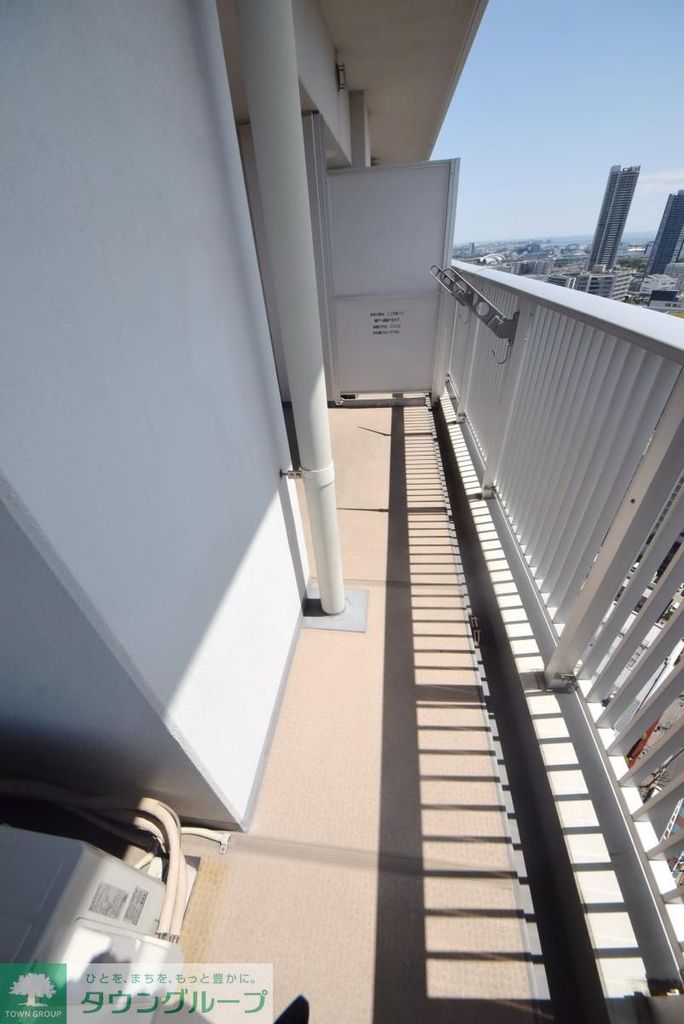 バルコニー　お問合せは(株)タウンハウジングレジデンス事業部　赤坂店・…