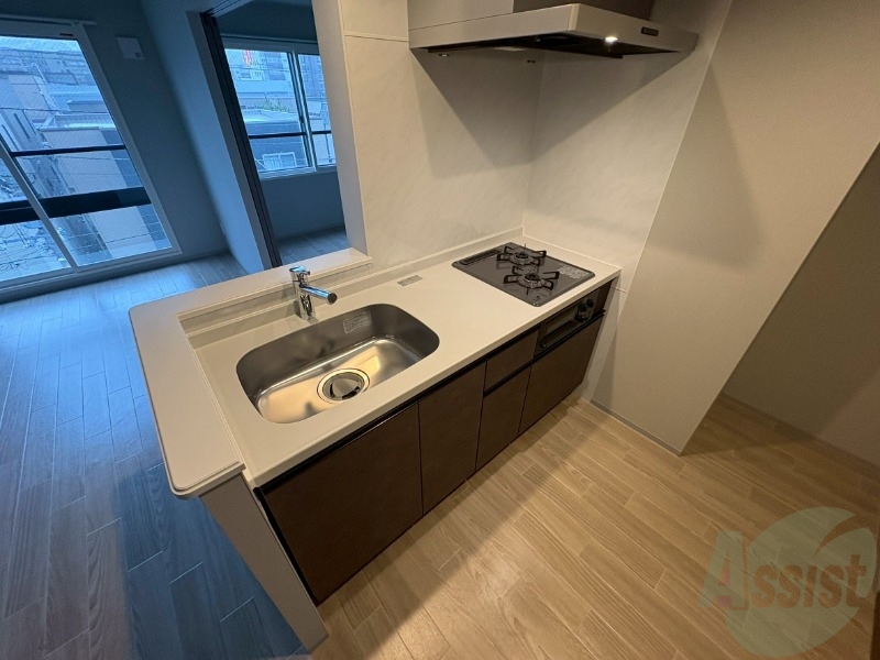 キッチン　システムキッチンなので、すぐお料理に使えます！