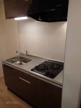 キッチン　2口ガスコンロ