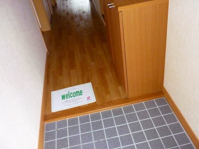 玄関　ゆったりとした玄関です