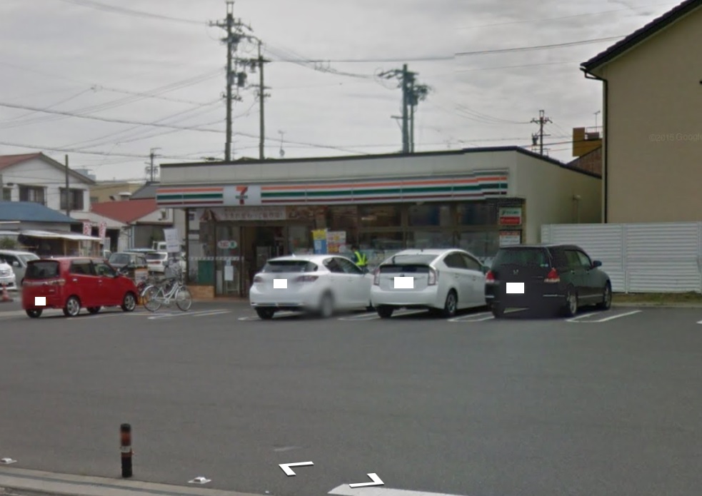 コンビニ　セブンイレブン 名古屋豊国通烏森店（コンビニ）まで36m