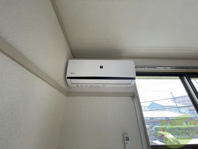 その他設備　エアコンが付いているので夏も冬も快適ですね～