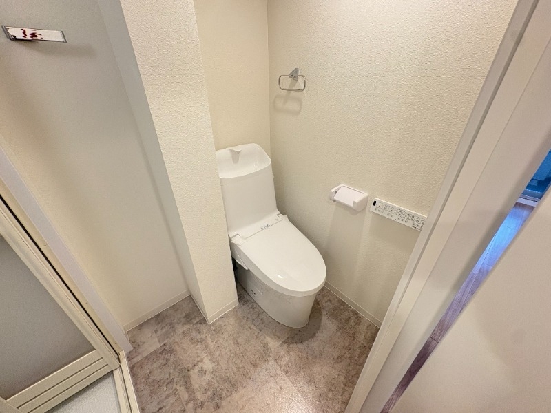 トイレ　快適に使用できる、清潔感にこだわったトイレです。