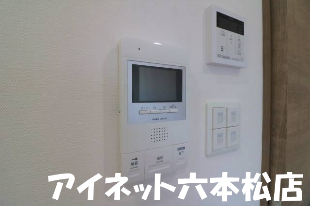セキュリティ　来客時はこちらで確認できます