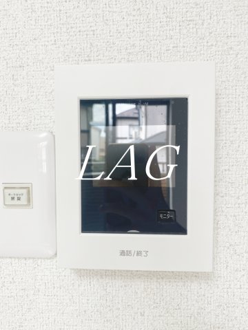 セキュリティ　モニター付きインターフォンです。