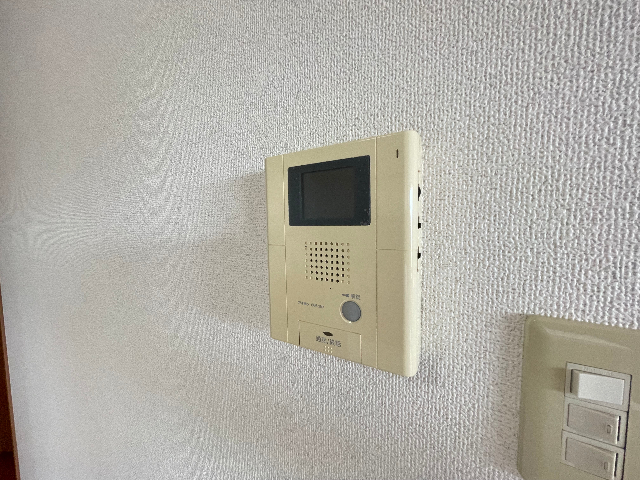 セキュリティ　顔が見えるモニターホンです