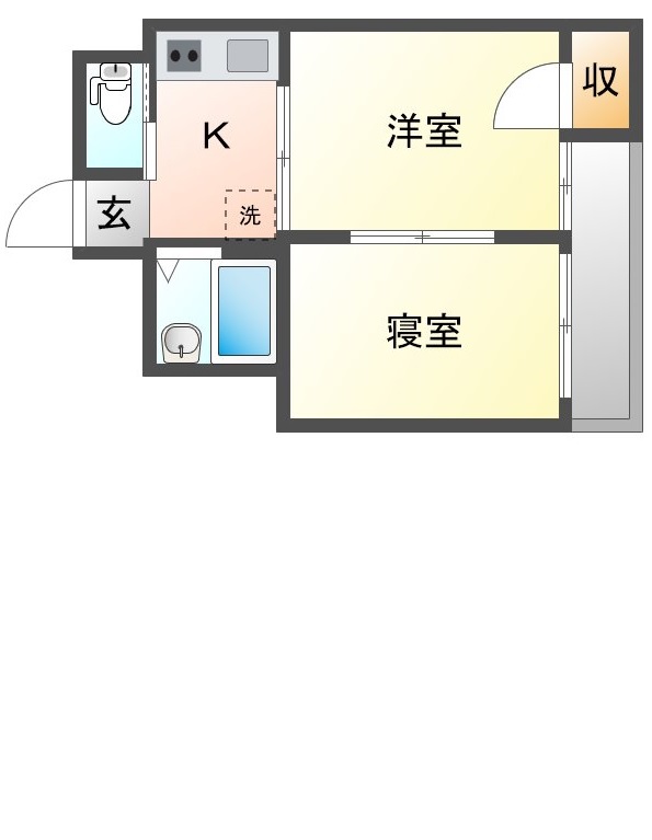 アパートメント地図屋クラブの間取り写真