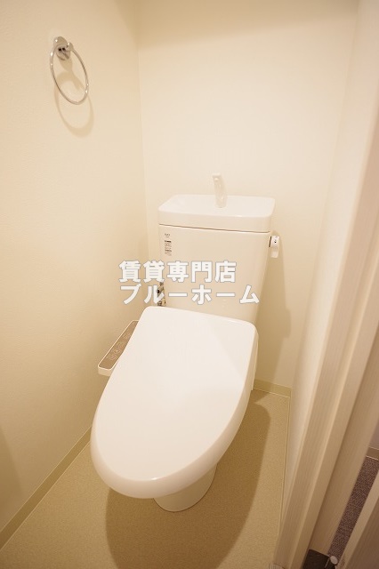 トイレ　ウォシュレット付きのトイレ！