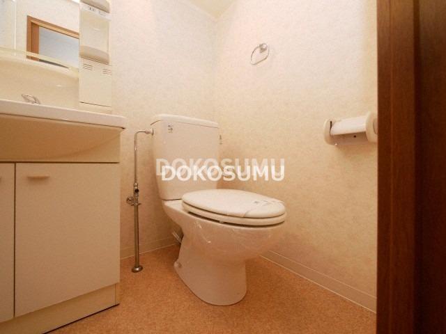 トイレ　毎日使う場所だからこそ、心地よさと清潔感にこだわりました。