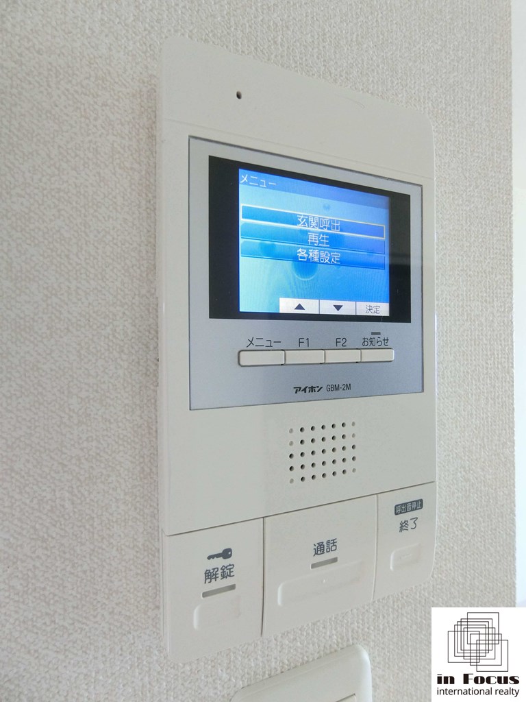 セキュリティ　来客の顔が見える安心のTVモニターホン