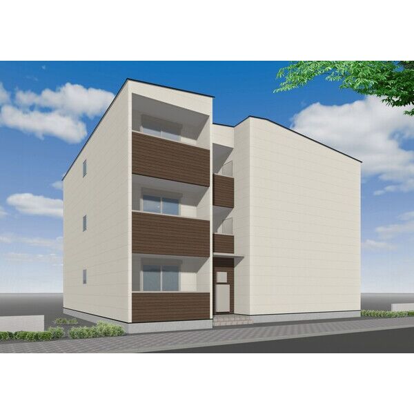 建物外観　完成イメージです。