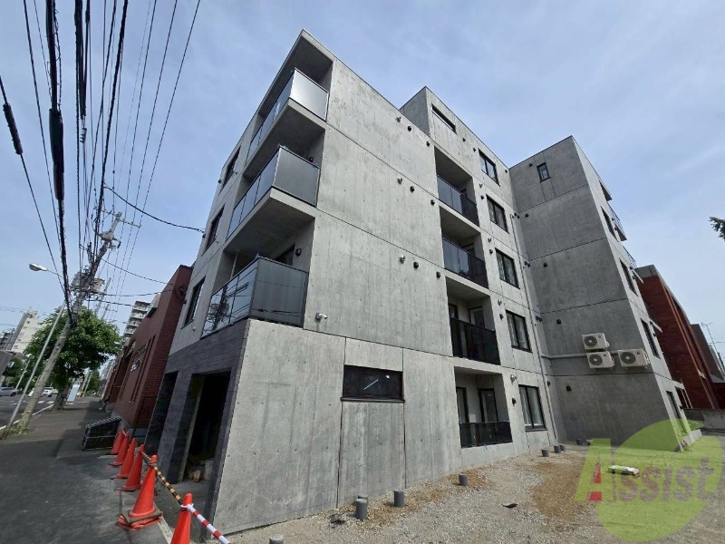 建物外観　札幌市中央区南１７条「仮）カペラアイン」