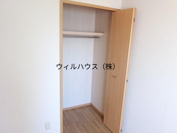 収納　洋室クローゼット！