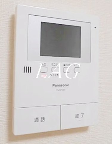セキュリティ　モニター付きインターフォンです。（同仕様です。）