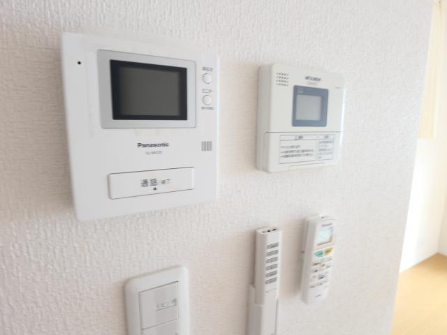 セキュリティ　モニター付きで安心◎