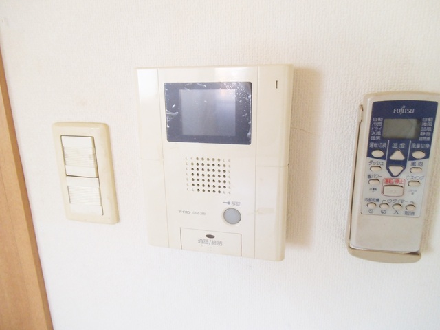 セキュリティ　安心のTVモニター付きインターホンです！