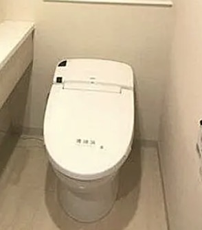 トイレ　トイレです。