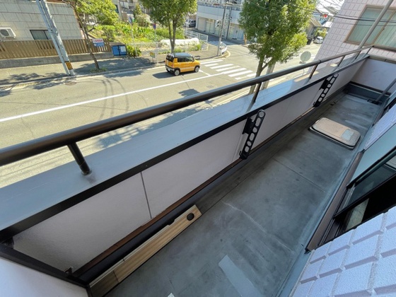 バルコニー　※別部屋の写真です