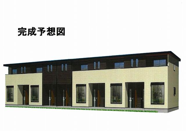 建物外観　パストラーレD　建物外観完成予想図