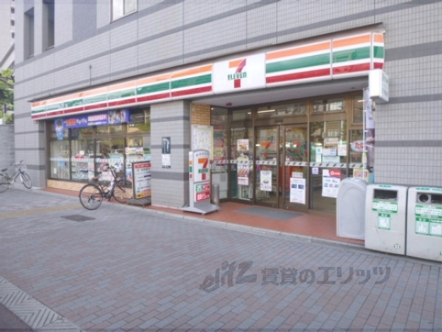 コンビニ　セブンイレブン京都堀川松原店（コンビニ）まで510m