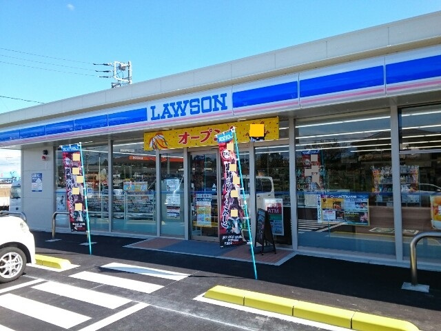 コンビニ　ローソン富岡田島店（コンビニ）まで450m