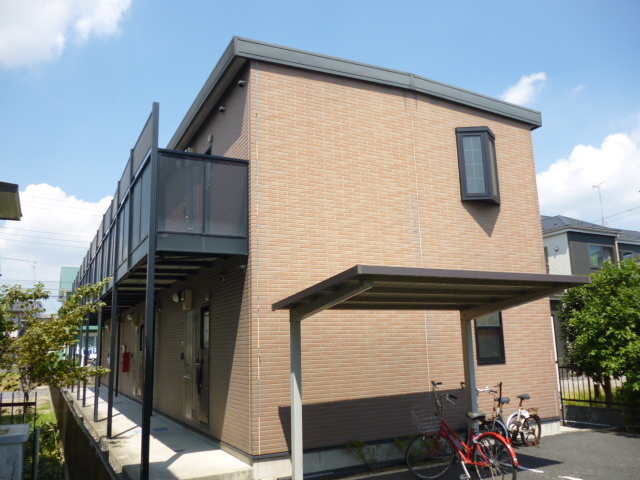 建物外観　陽当たり、住環境良好　　お手頃賃料1LDK