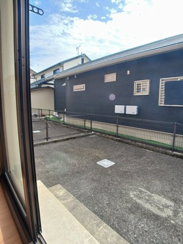 庭　お庭の付いた物件です