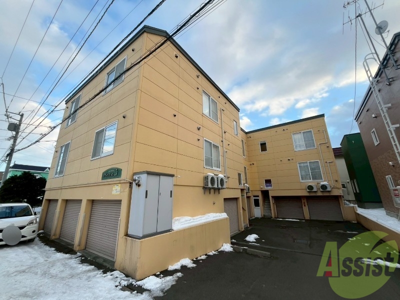建物外観　札幌市東区北十九条東「マスターズ」